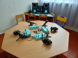 Звукоусиливающая аппаратура "Эхо"
Слухоречевой кабинет оснащен звукоусиливающей аппаратурой коллективного пользования "Эхо"